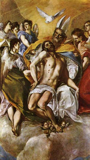 El Greco. La Santssima Trinitat.