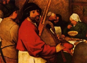 Pieter Brueghel, El Viejo. La comida de boda. 