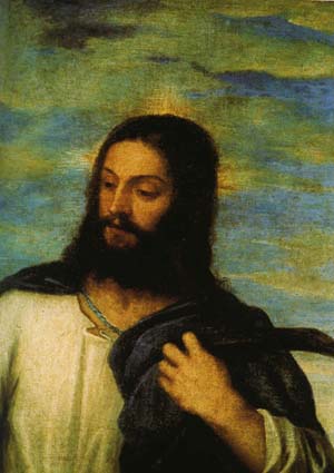 El Salvador como hortelano (1553). Tiziano. El Prado (Madrid).