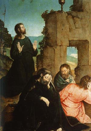 L'oraci de l'hort. Juan de Flandes (? - 1519).