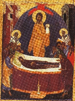 Dormici. Finals del segle XIV, Mosc (Galeria Tretjakov, Mosc)