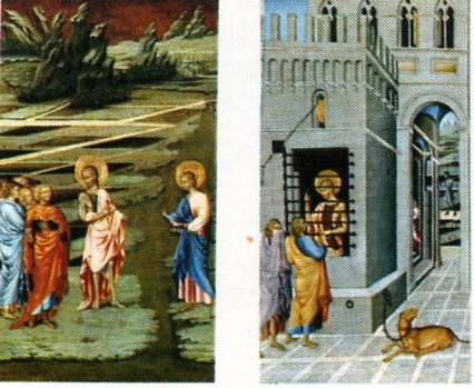 Giovanni di Paolo. Escenas de la vida de san Juan Bautista. 