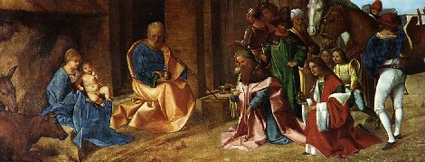 Giorgione. Adoration of the magi.