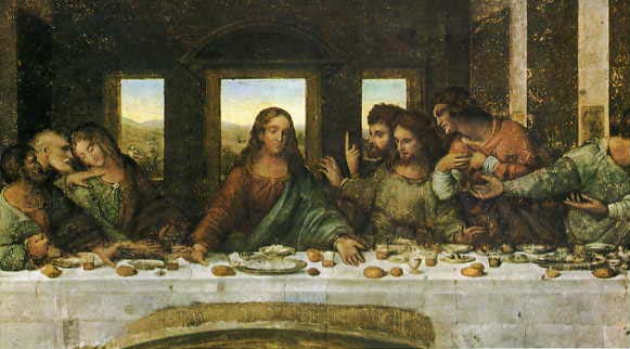  La ltima cena. Leonardo da Vinci.