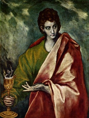Sant Joan Evangelista. El Greco.